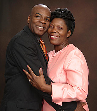 Pastor Yves Montinard and Marie Noel Montinard